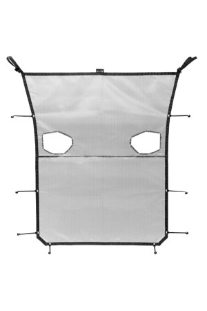 Jeep Gladiator Eclipse Sun Shade - Full - Rugged Ridge - Black - `20-`22